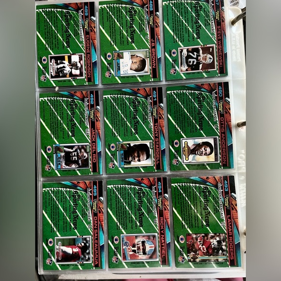 1991 Topps Stadium Club Football Complete Set - Picture 3 of 14